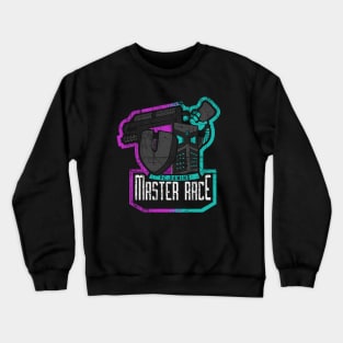 PC Gaming Master Race- Battleworn Crewneck Sweatshirt